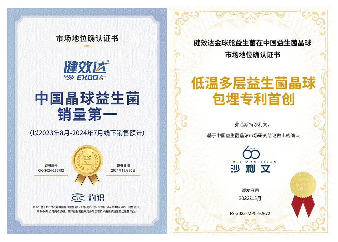 全球首创药食同源特膳晶球益生菌，健效达以开创者之姿铸卓越品牌(图3)